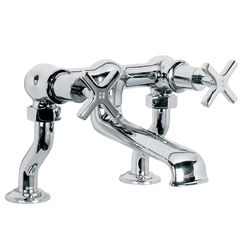 Lefroy Brooks Mackintosh Deck Mounted Bath Filler - MH1107CP Chrome