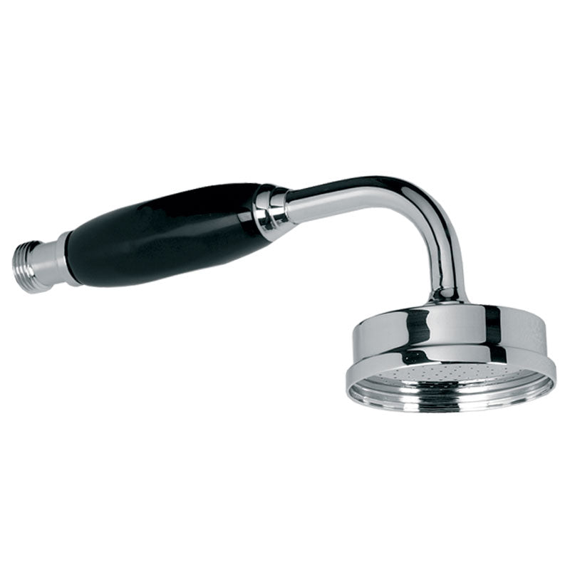 Lefroy Brooks Mackintosh Handset w/ Black Ceramic Handle