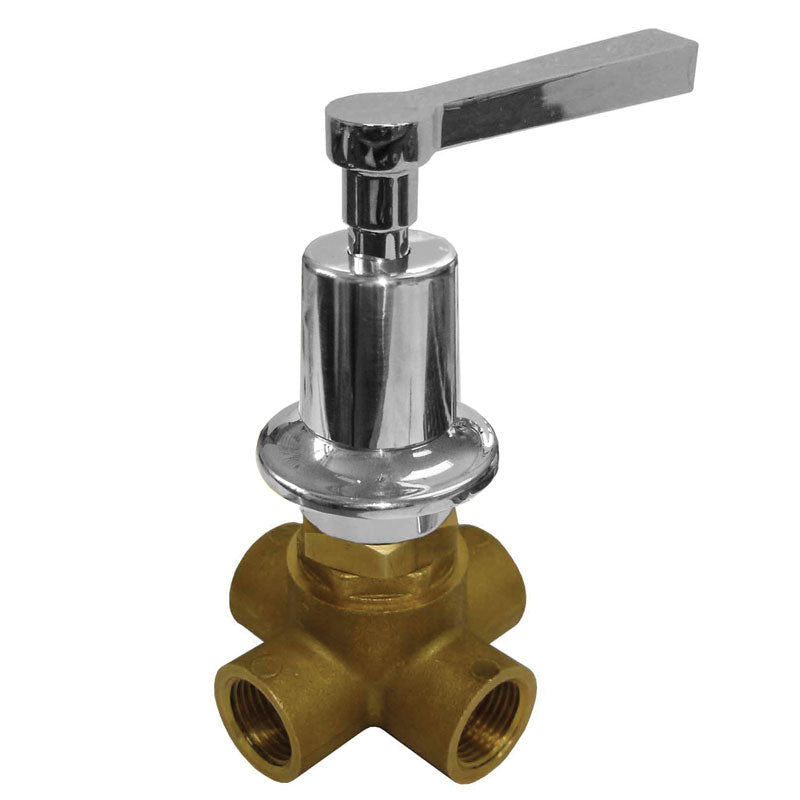 Lefroy Brooks Mackintosh Conc 2 Way Diverter - Chrome
