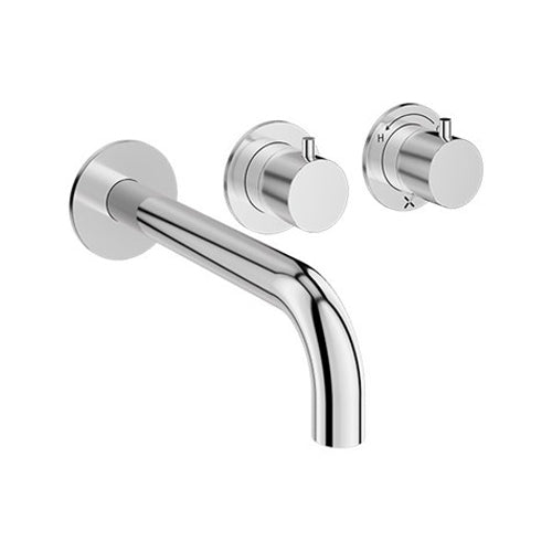 Crosswater MPRO Module 2 Outlet 2 Handle Shower Valve & Bath Spout