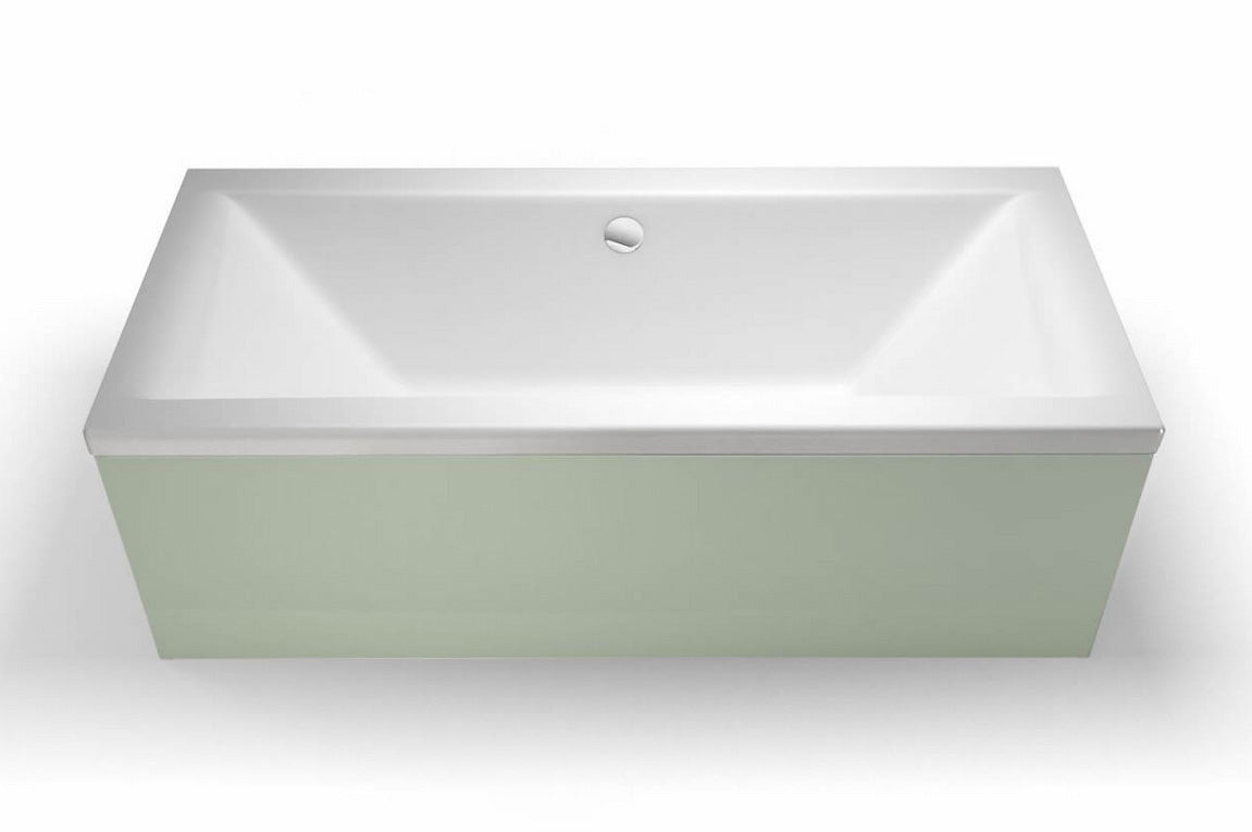 ClearGreen Enviro 1700 x 700mm Acrylic Double Ended Bath
