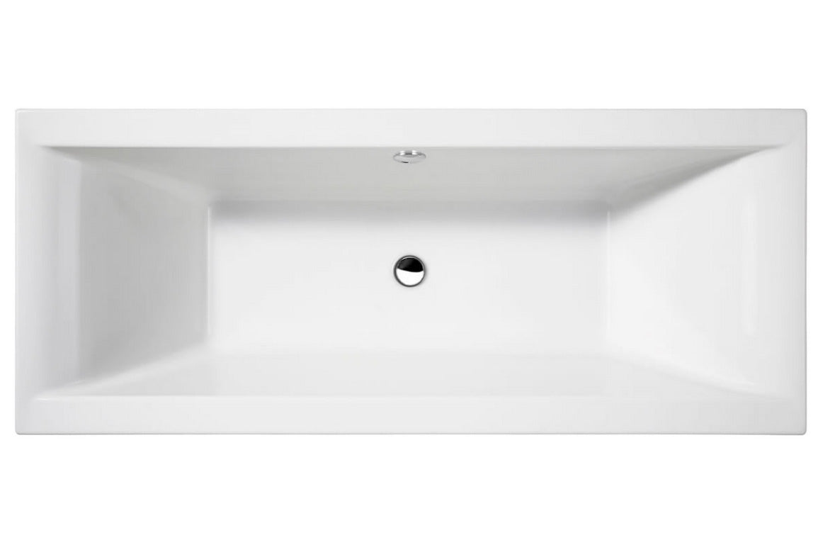 ClearGreen Enviro 1700 x 700mm Acrylic Double Ended Bath