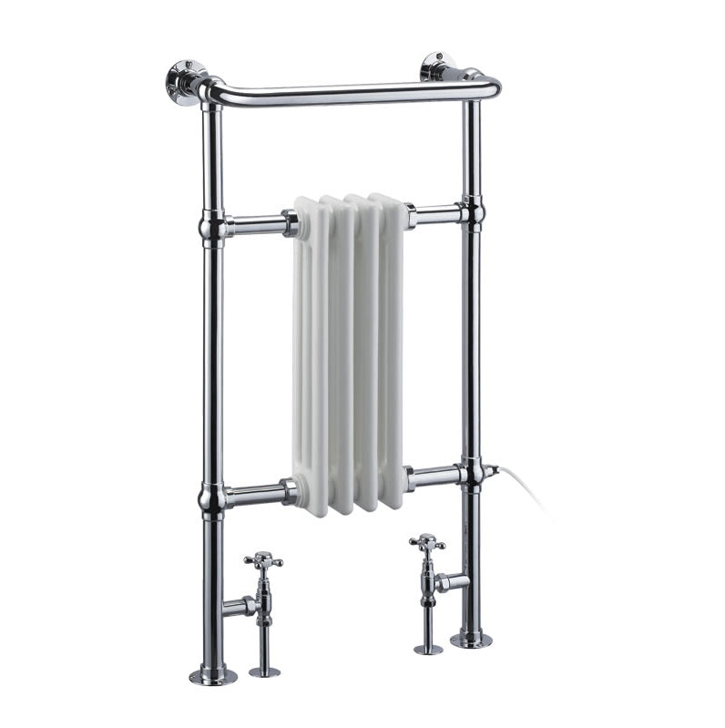 Burlington Bloomsbury 950 x 500mm Heated Towel Airer Chrome