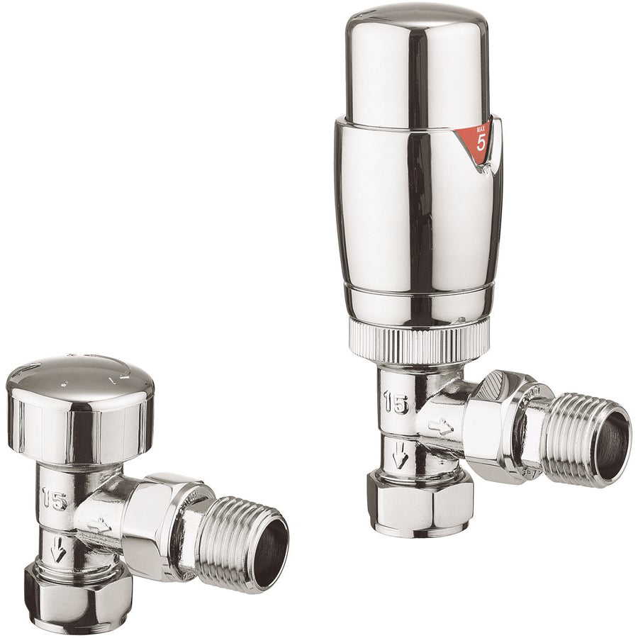 Crosswater Pier 15mm Angled Valve TRV