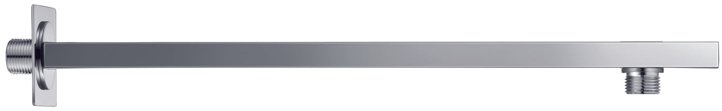 380mm Square Chrome Shower Wall Arm