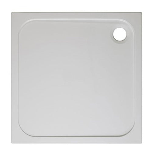 Crosswater Square 45mm Stone Resin Shower Tray