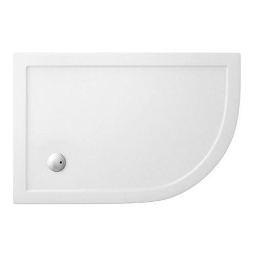 Crosswater Offset Quadrant 45mm Stone Resin Shower Tray