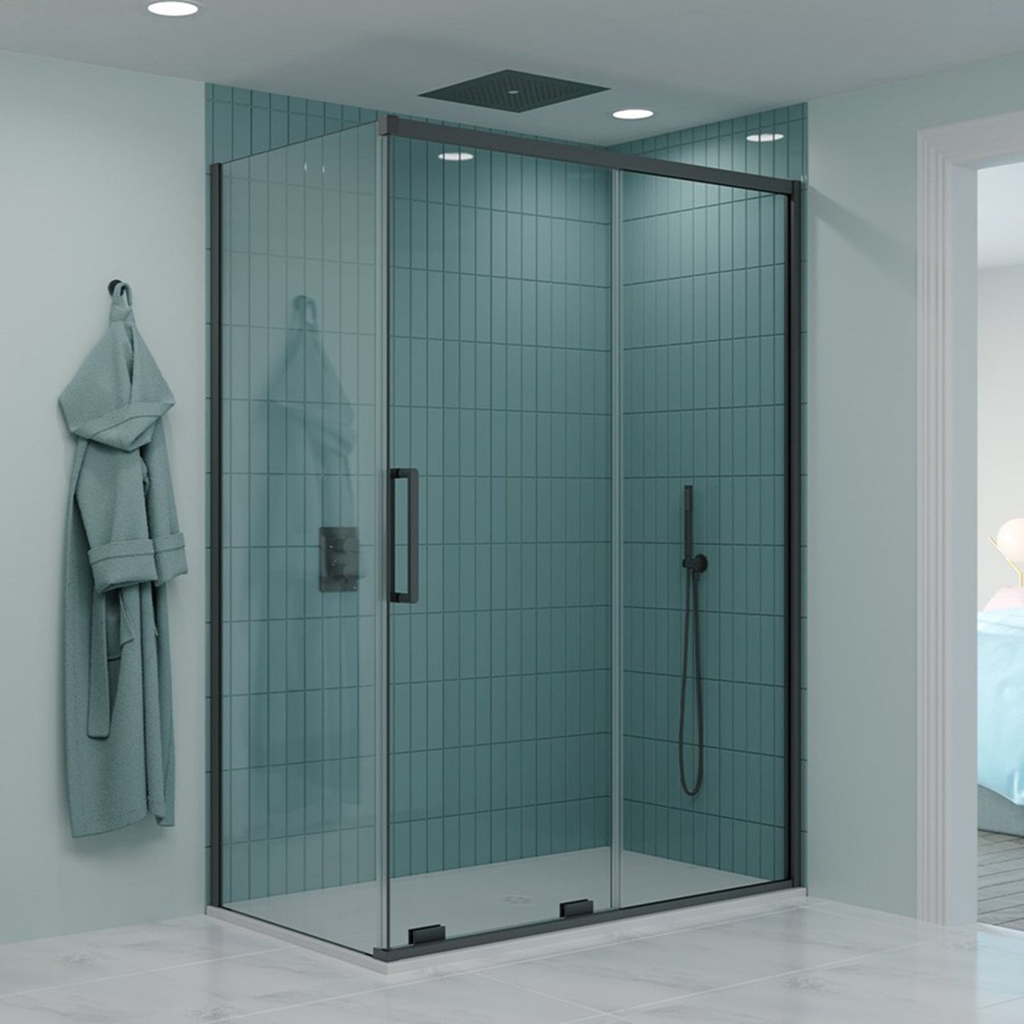 Crosswater Optix 10 Single Sliding Door Side Panel