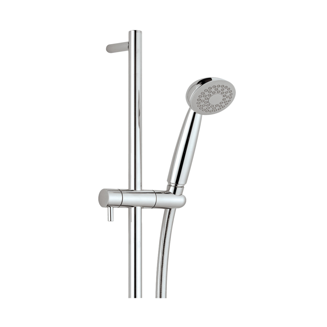 Just Taps Plus Techno Slide Rail with Tosca Single Function Shower Handle