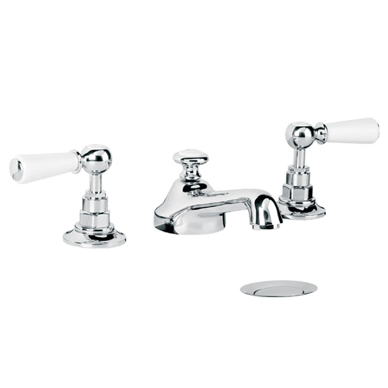 Lefroy Brooks Classic Lever 3 Hole Mixer w/ Pop up Waste