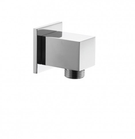 Crosswater Square Wall Outlet Chrome