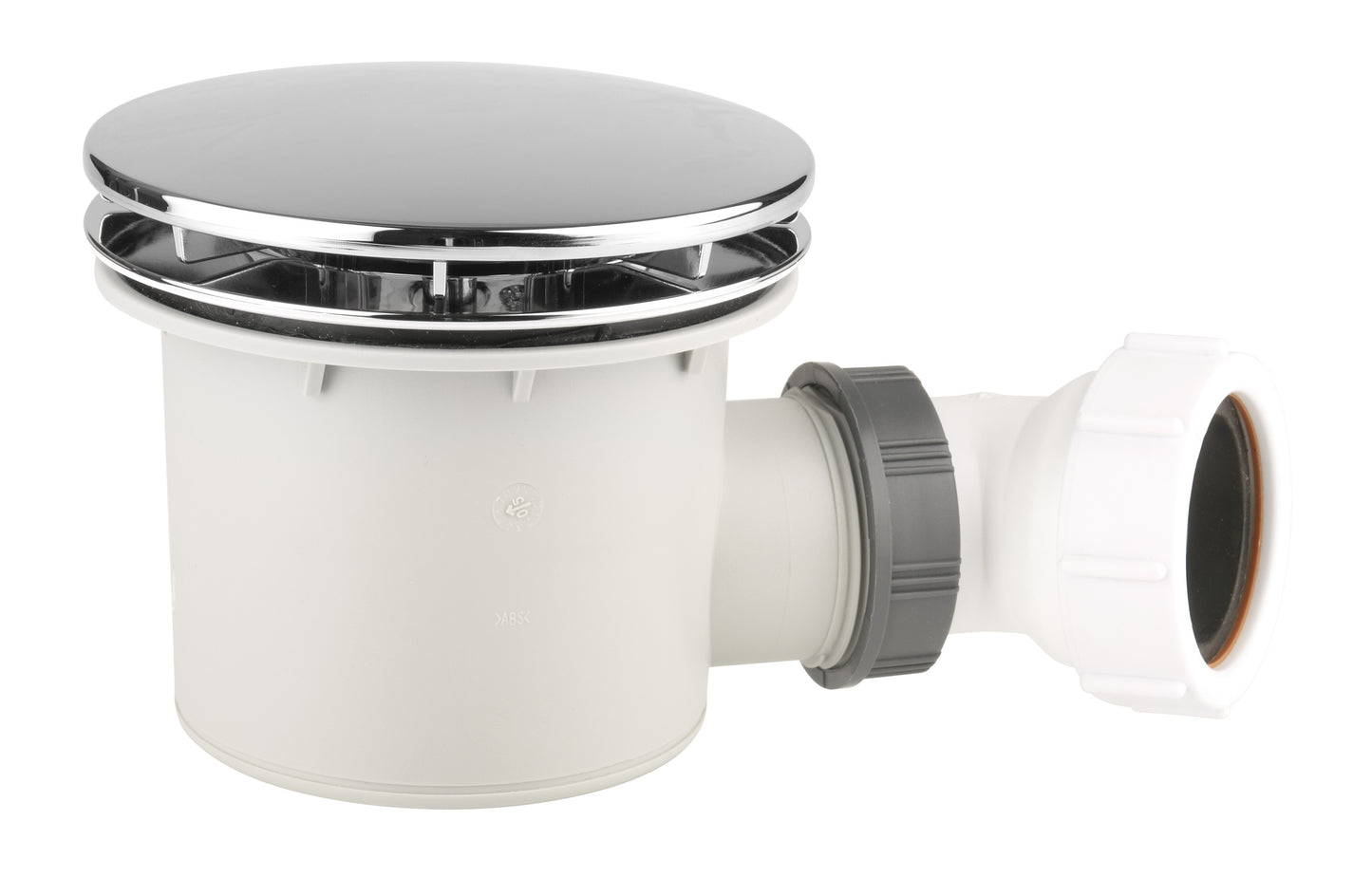 Merlyn MStone 900 x 760mm Rectangular Shower Tray Including Chrome Fast Flow Waste