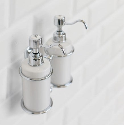 Burlington Edwardian Freestanding Double Soap Dispenser