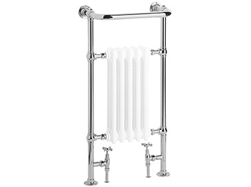 Heritage Baby Clifton Heated Towel Rail - Chrome