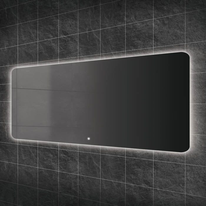 HIB Ambience 120 Mirror 1200 x 600mm Rectangular Steam Free LED Mirror