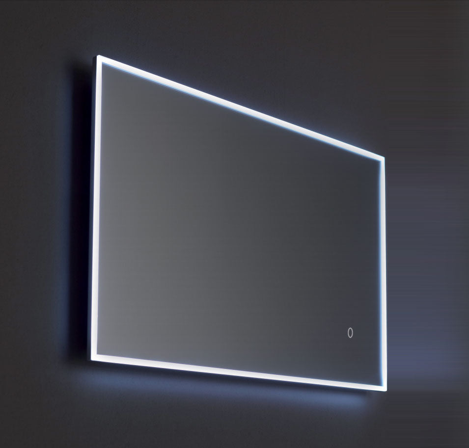 Emporio Bagno Atlas 800 x 600mm Rectangular All Round LED Mirror