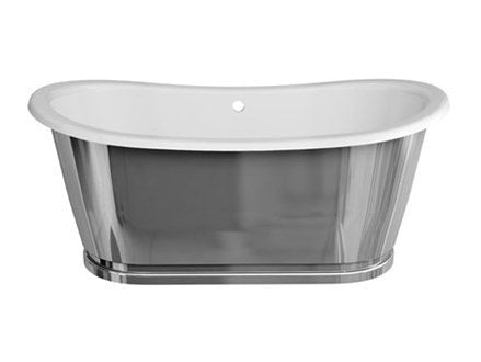 Balthazar 1675 x 761mm Clear Stone Freestanding Bath