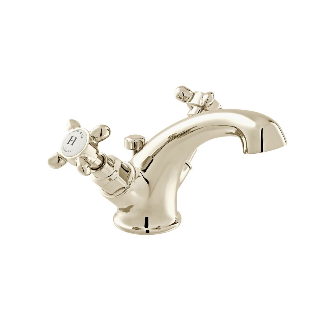 VADO Axbridge Mono Basin Mixer Tap + Pop-Up Waste