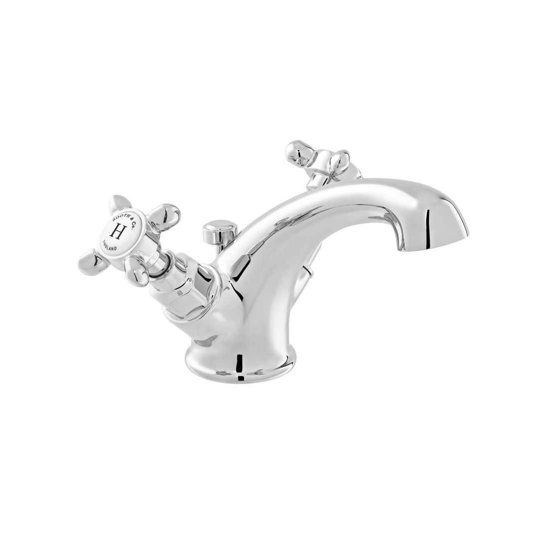 VADO Axbridge Mono Basin Mixer Tap + Pop-Up Waste