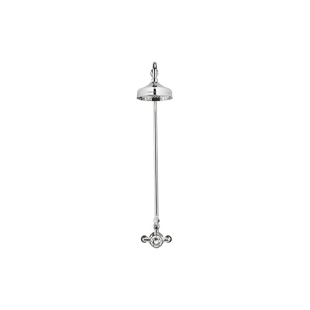 Crosswater Belgravia Thermo Shower Valve with Fixed Head in Chrome