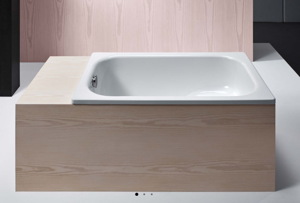 Bette Sitz / Hip 1180 X 730mm White Steel Bath No Tap Hole
