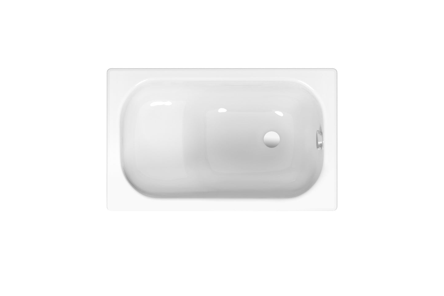 Bette Sitz / Hip 1180 X 730mm White Steel Bath No Tap Hole