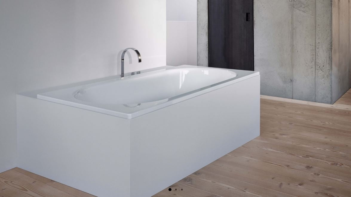 Bette Starlet 1850 X 850mm Double Ended White Steel Bath