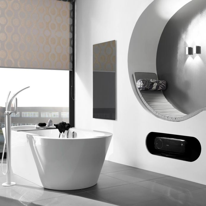 Bette Starlet Oval Silhouette 1650 X 750mm Freestanding Steel Bath No Tap Holes