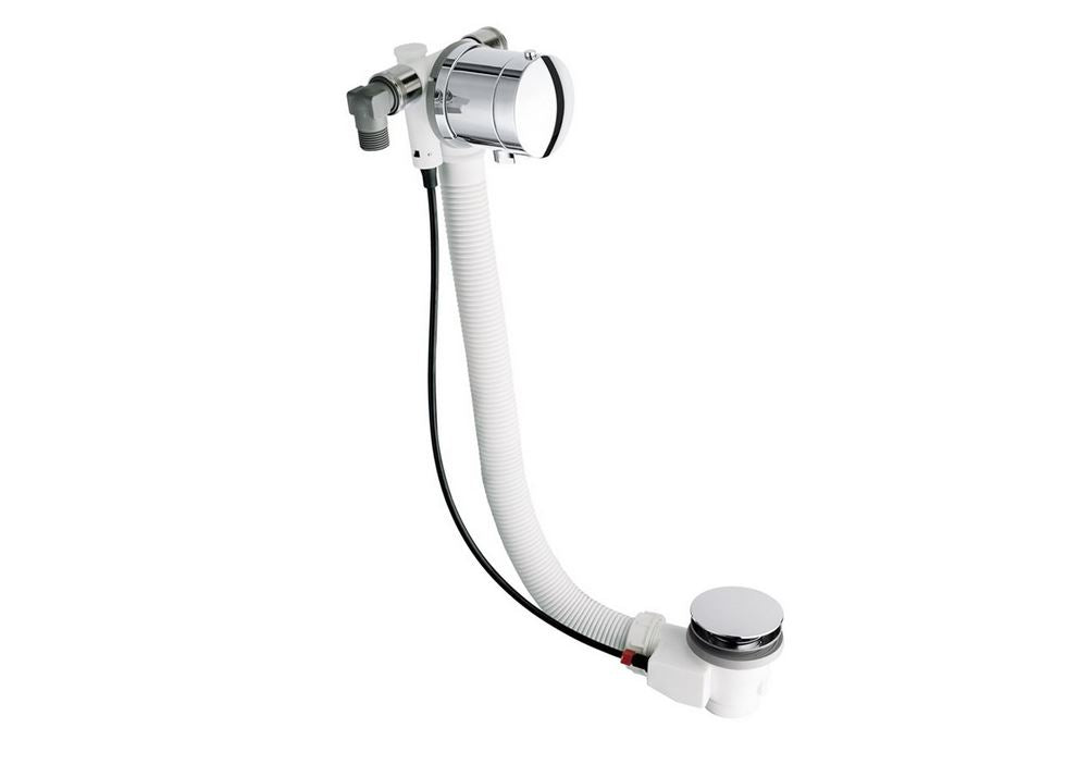 Extended Bath Filler with Pop up Waste