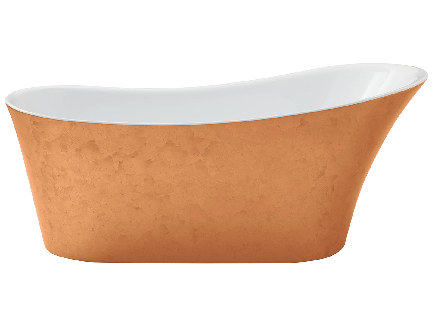 Heritage HOLYWELL Freestanding Acrylic Single Ended Bath - Copper Effect