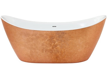 Heritage Hylton Freestanding Acrylic Double Ended Bath - Copper Effect