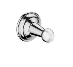 Crosswater Belgravia Wall Mounted Single Robe Hook in Chrome Finish