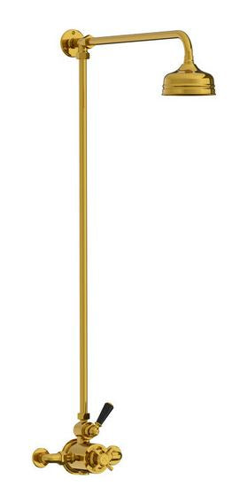 Godolphin Exposed Shower Valve w/ Riser & 5' Rose