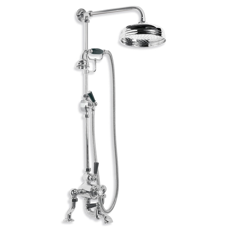 Lefroy Brooks Thermostatic Bath Mixer w/ 8' Rose & Handset