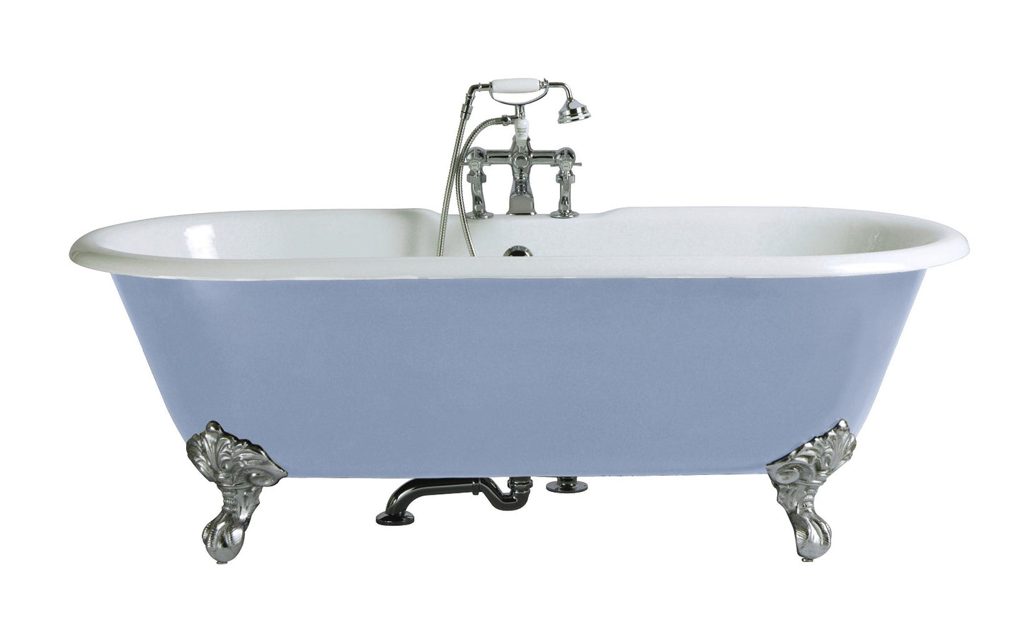 Heritage Buckingham 1700x770mm Roll Top Bath w/ No Tap Holes