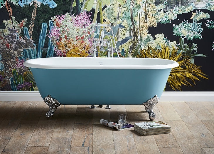 Heritage Buckingham 1700x770mm Roll Top Bath w/ No Tap Holes