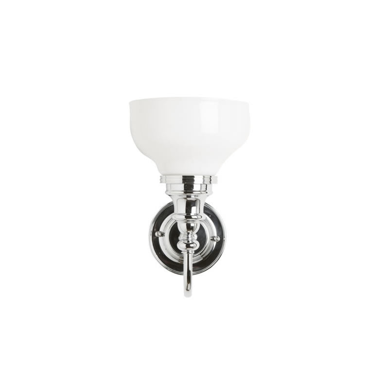 Burlington Burlington Ornate light w/ opal glass cup shade