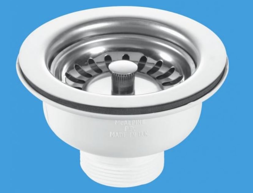 Basket Strainer Waste - Stainless Steel