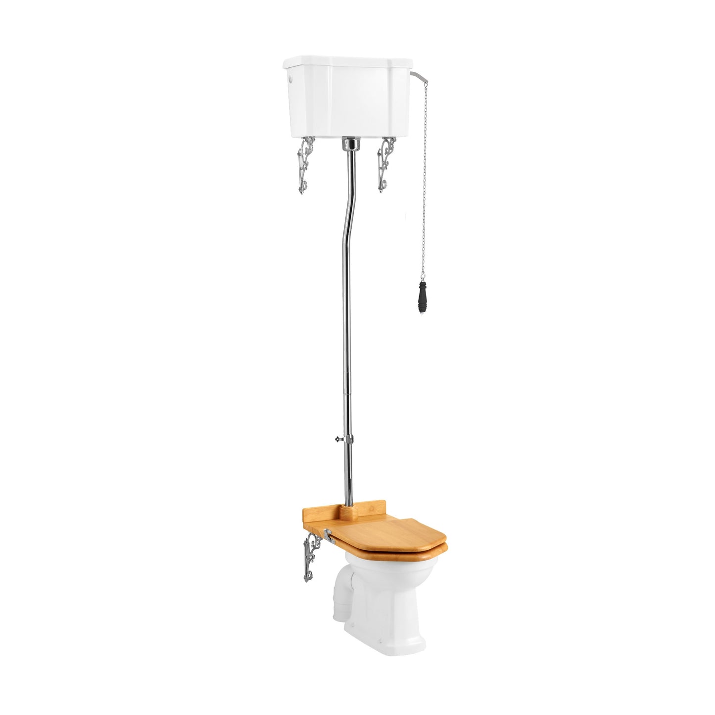 Burlington Standard High Level WC with Single Flush