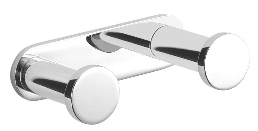 Bathroom Origins Canarie Chrome Double Robe Hook