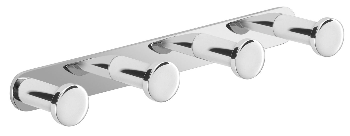 Bathroom Origins Canarie Chrome 4 x Robe Hook