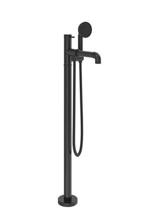 Crosswater MPRO Industrial Bath Shower Mixer Carbon Black