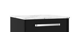 Crosswater Infinity 710mm Worktop Carrara Marble Effect Worktop Only