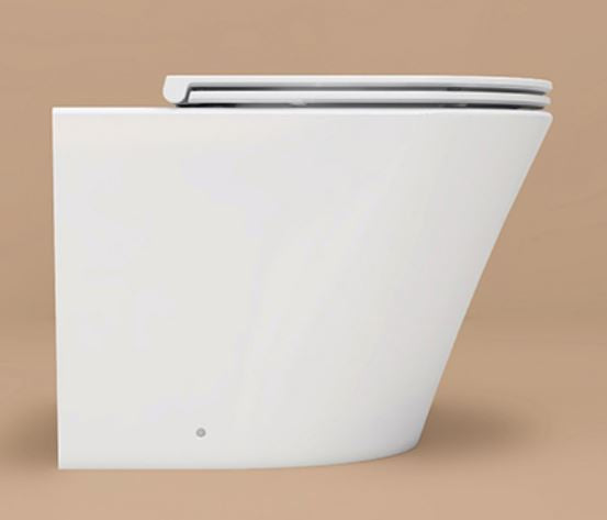 Essentials Arco 520mm Rimless Back To Wall Pan