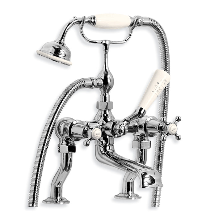 Lefroy Brooks Connaught Bath Shower Mixer w/ Hose & Handset