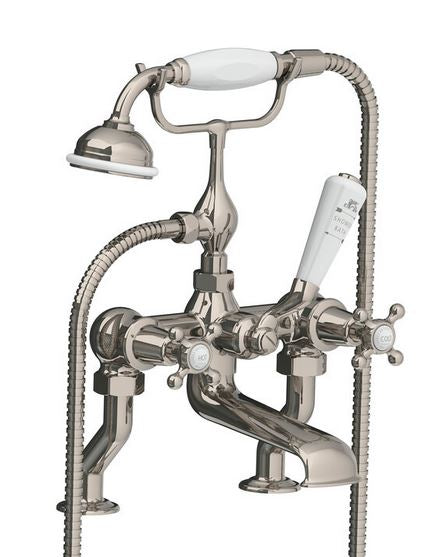 Lefroy Brooks Connaught Bath Shower Mixer w/ Hose & Handset