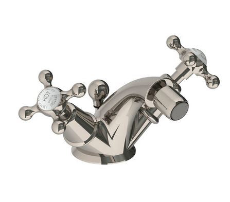 Lefroy Brooks Connaught Monobloc Bidet Mixer With Pop Up Waste (choose finish)