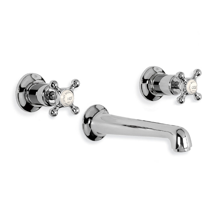 Lefroy Brooks Connaught Classic 3 hole Basin Mixer Set