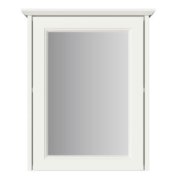 Caversham Single Door Mirrored Wall Cabinet Chantilly