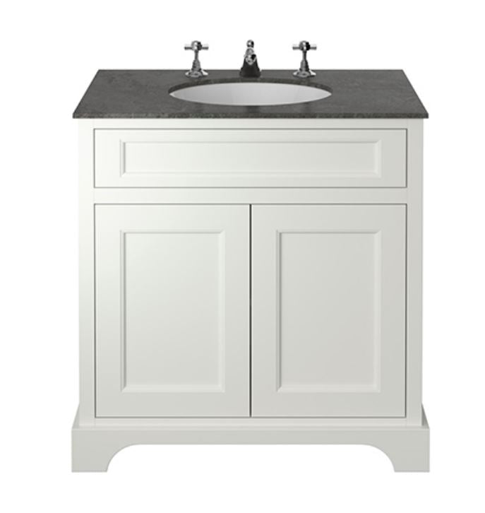 Wilton 800mm Freestanding Vanity Unit Chantilly